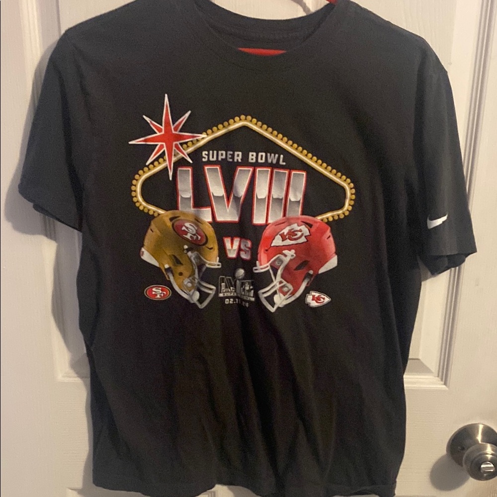 Super Bowl LVIII Dark Grey Nike T-Shirt